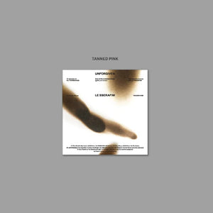 LE SSERAFIM (르세라핌) 1ST STUDIO ALBUM - [UNFORGIVEN] (COMPACT ver.)