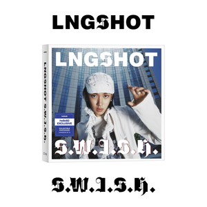 [PRE-ORDER] (U.S. VER.) LNGSHOT (롱샷) EP - [S.W.I.S.H.] (Standard Ver. + hello82 Exclusive Photocard)