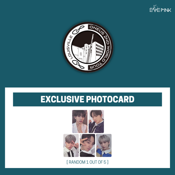 ONEUS (원어스) 2024 LA DOLCE VITA  US TOUR OFFICIAL MD - [CITY PATCH] (+EXCLUSIVE PHOTOCARD)