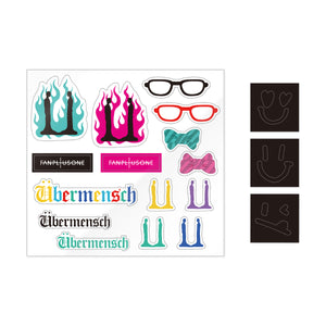 G-DRAGON (지드래곤) Übermensch 2025 World Tour in Korea MD - [Light Stick Deco Sticker Set]