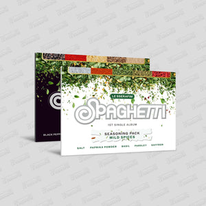 LE SSERAFIM (르세라핌) 1st Single Album - [SPAGHETTI] (WEVERSE ALBUM ver.)