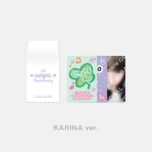 aespa (에스파) 4TH ANNIVERSARY MD - [LUCKY CARD SET]