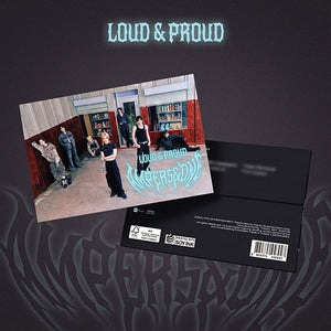 AMPERS&ONE (앰퍼샌드원) 3rd Mini Album - [LOUD & PROUD] (POSTCARD ver.+EXCLUSIVE PHOTOCARD)