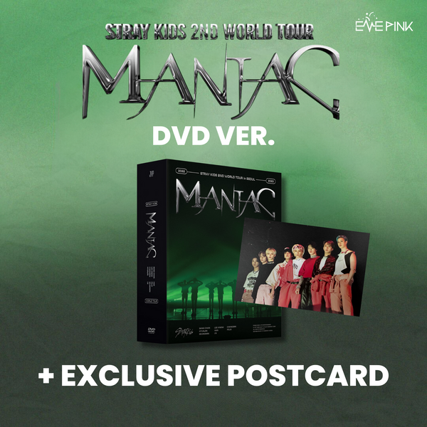 STRAY KIDS (스트레이 키즈) - 2ND WORLD TOUR [MANIAC] in SEOUL (DVD) (+ EXCLUSIVE GIFT)