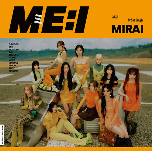 ME:I JAPANESE ALBUM - [MIRAI] (REGULAR EDITION)