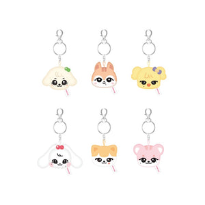 [PRE-ORDER] IVE (아이브) WELCOME TO MINIVE SCHOOL 2025 IVE X MINIVE POPUP MD - [MINI FACE KEYRING]