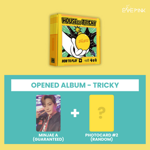 (KOR VER.) XIKERS (싸이커스) 2ND MINI ALBUM - [HOUSE OF TRICKY: How To Play] (TRICKY VER. : OPENED ALBUM)