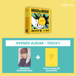 (KOR VER.) XIKERS (싸이커스) 2ND MINI ALBUM - [HOUSE OF TRICKY: How To Play] (TRICKY VER. : OPENED ALBUM)