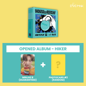 (KOR VER.) XIKERS (싸이커스) 2ND MINI ALBUM - [HOUSE OF TRICKY: How To Play] (HIKER VER. : OPENED ALBUM)
