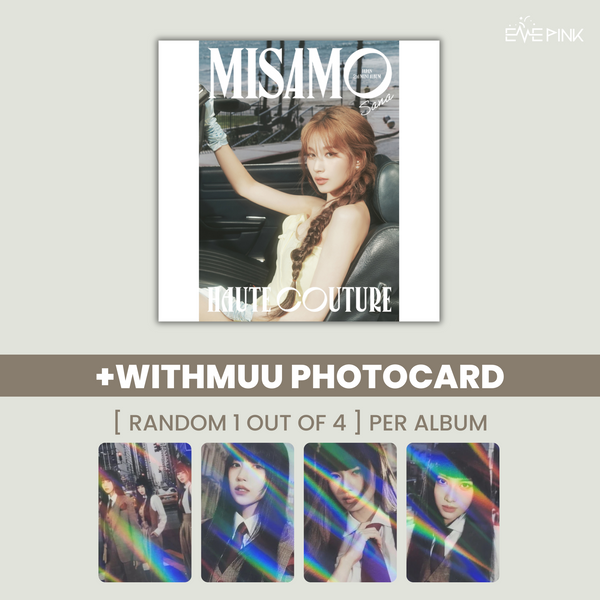 TWICE (MISAMO) JAPAN 2ND MINI ALBUM - [HAUTE COUTURE] (+EXCLUSIVE PHOTOCARD)