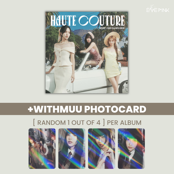 TWICE (MISAMO) JAPAN 2ND MINI ALBUM - [HAUTE COUTURE] (+EXCLUSIVE PHOTOCARD)