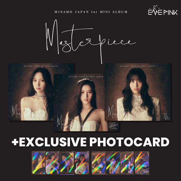 TWICE (MISAMO) JAPAN 1ST MINI ALBUM - [Masterpiece] (Limited Edition +HOLOGRAM PHOTOCARD)