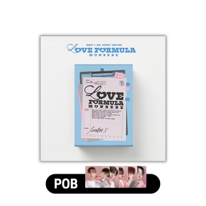 MONSTA X (몬스타엑스) - 2026 SEASON’S GREETINGS [LOVE FORMULA MONBEBE] (+POB)