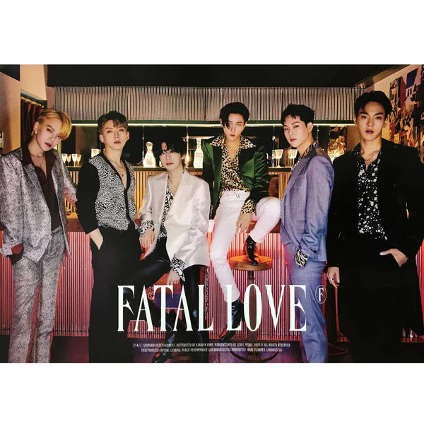 MONSTA X - FATAL LOVE (VER 2) OFFICIAL POSTER