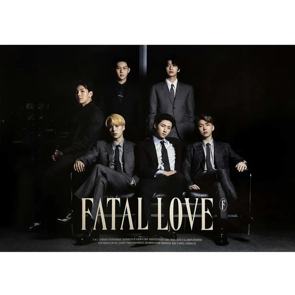 MONSTA X - FATAL LOVE (VER 3) OFFICIAL POSTER