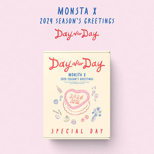 MONSTA X (몬스타엑스) - 2024 SEASON’S GREETINGS [DAY AFTER DAY] (SPECIAL DAY VER +EXCLUSIVE PHOTOCARD)