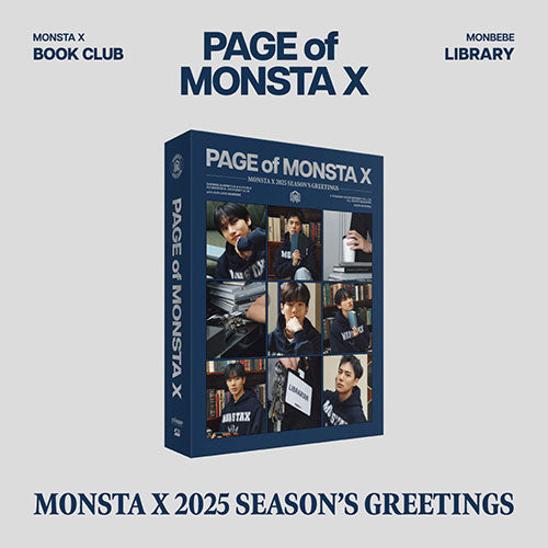 [PRE-ORDER] MONSTA X (몬스타엑스) - 2025 SEASON'S GREETINGS [PAGE of MONSTA X]