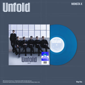 [PRE-ORDER] (U.S. VER.) MONSTA X (몬스타엑스) Album - [Unfold] (Vinyl + POP-UP EXCLUSIVE PHOTOCARD) - EVE PINK K-POP