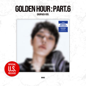 [PRE-ORDER] (U.S. VER.) ATEEZ (에이티즈) 15th Mini Album - [GOLDEN HOUR : Part.6] (Digipack Ver. + 82EVENT Exclusive Photocard)