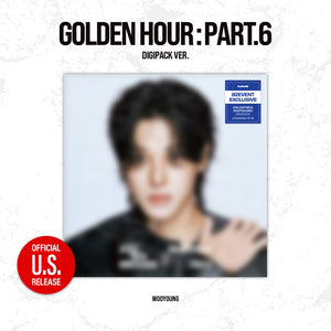 [PRE-ORDER] (U.S. VER.) ATEEZ (에이티즈) 15th Mini Album - [GOLDEN HOUR : Part.6] (Digipack Ver. + 82EVENT Exclusive Photocard)