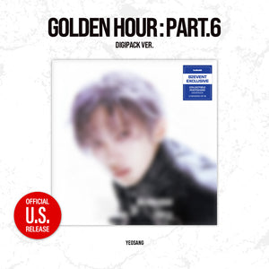 [PRE-ORDER] (U.S. VER.) ATEEZ (에이티즈) 15th Mini Album - [GOLDEN HOUR : Part.6] (Digipack Ver. + 82EVENT Exclusive Photocard)