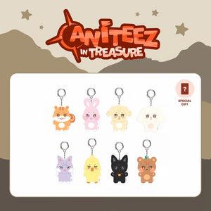 ATEEZ X ANITEEZ IN TREASURE MD - [MINI PLUSH] (+POB)
