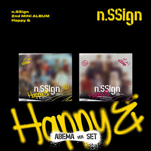 n.SSign (엔싸인) 2ND MINI ALBUM - [HAPPY&] (ABEMA VER.)