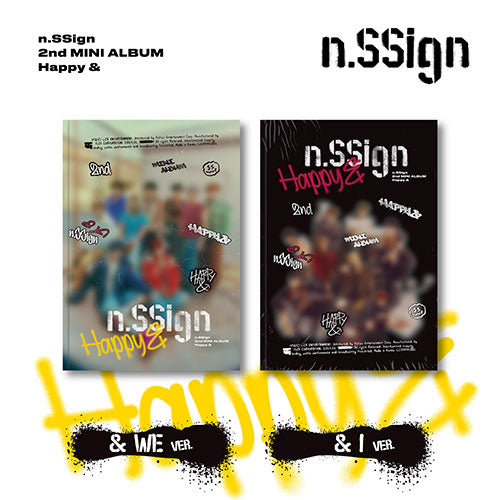 n.SSign (엔싸인) 2ND MINI ALBUM - [HAPPY&]