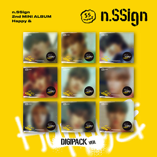 n.SSign (엔싸인) 2ND MINI ALBUM - [HAPPY&] (DIGIPACK VER.)