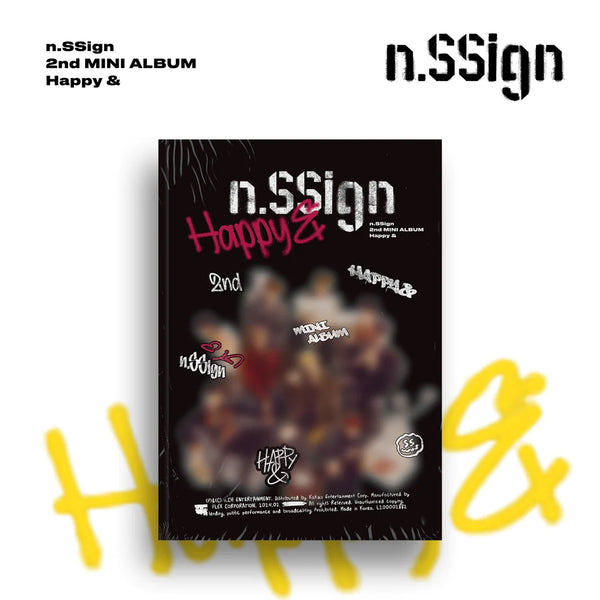 n.SSign (엔싸인) 2ND MINI ALBUM - [HAPPY&]