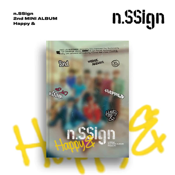 n.SSign (엔싸인) 2ND MINI ALBUM - [HAPPY&]