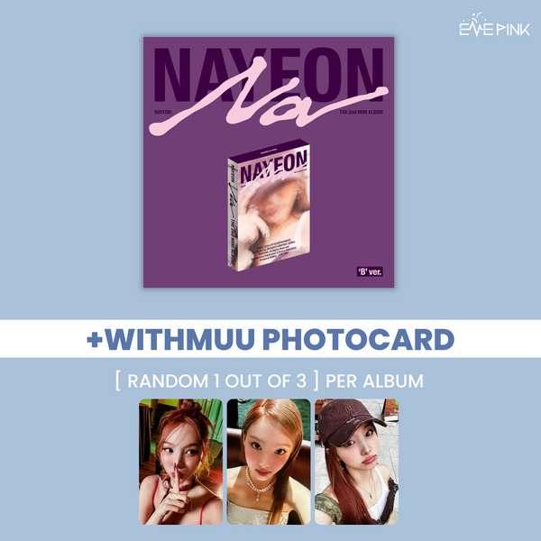 NAYEON (나연) 2ND MINI ALBUM - [NA] (+SELFIE PHOTOCARD)