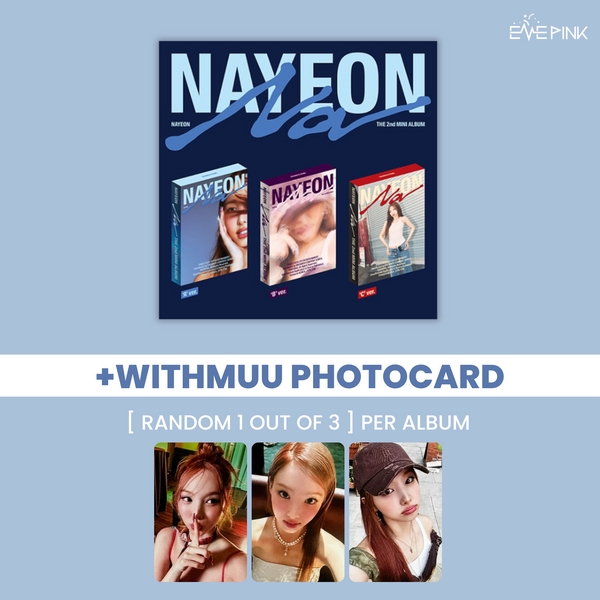 NAYEON (나연) 2ND MINI ALBUM - [NA] (+SELFIE PHOTOCARD)