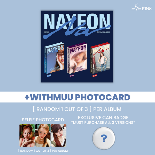 NAYEON (나연) 2ND MINI ALBUM - [NA] (+SELFIE PHOTOCARD)