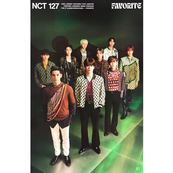 NCT 127 - FAVORITE KIT (POETIC VER) OFFICIAL POSTER