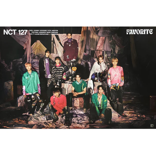 NCT 127 - FAVORITE (CATHARSIS VER) OFFICIAL POSTER