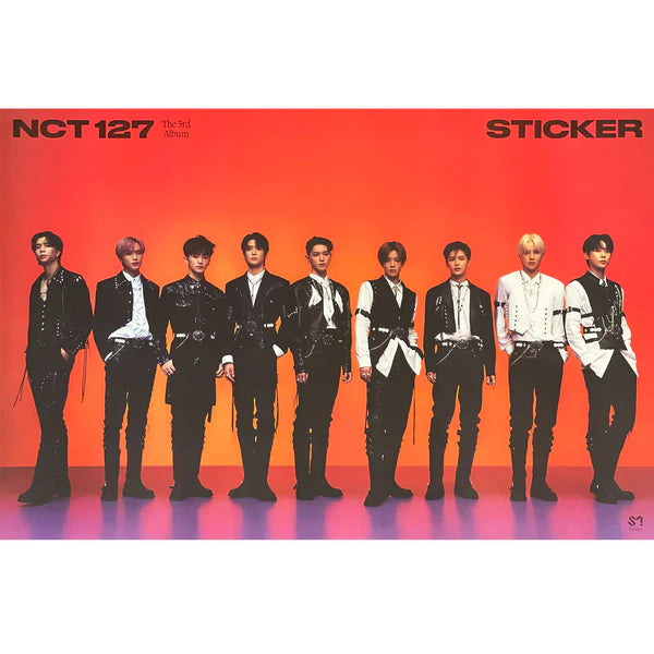 NCT 127 - STICKER (STICKER VER) OFFICIAL POSTER