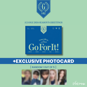 (G)I-DLE ((여자)아이들) - 2024 SEASON’S GREETINGS [GO FOR IT!] (+EXCLUSIVE PHOTOCARD)