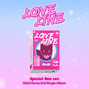 NiziU (니쥬) 2ND SINGLE ALBUM - [LOVE LINE] (Special Box Ver.)