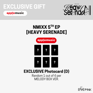 [PRE-ORDER] NMIXX (엔믹스) 5th EP Album - [Heavy Serenade] (POCAALBUM Ver. + EXCLUSIVE PHOTOCARD) - EVE PINK K-POP