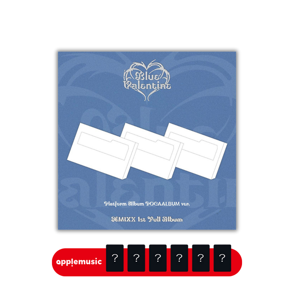[PRE-ORDER] NMIXX (엔믹스) 1st Full Album - [Blue Valentine] (Platform Album POCAALBUM Ver. +EXCLUSIVE PHOTOCARD)