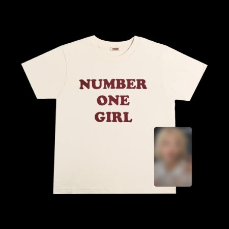 ROSÉ (로제) rosie MD - [NUMBER ONE GIRL WHITE T-SHIRT]