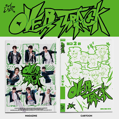 NTX (엔티엑스) ALBUM - [OVER TRACK] (Photobook Ver.)