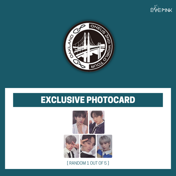 ONEUS (원어스) 2024 LA DOLCE VITA  US TOUR OFFICIAL MD - [CITY PATCH] (+EXCLUSIVE PHOTOCARD)