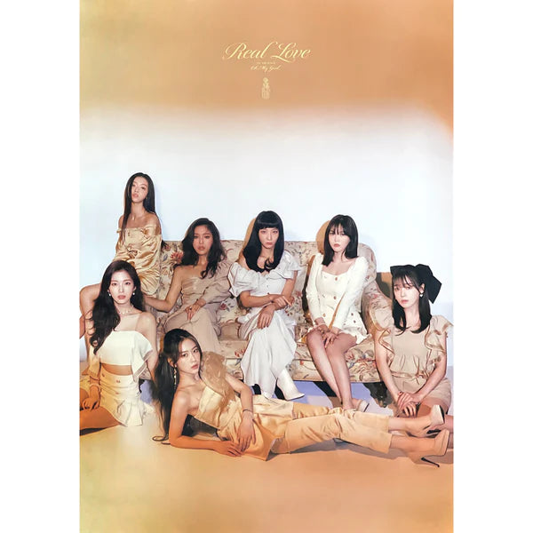 OH MY GIRL - REAL LOVE (LIMITED VER) OFFICIAL POSTER - CONCEPT 2