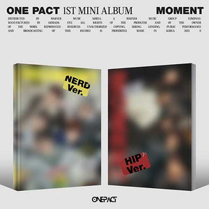 ONE PACT (원팩트) 1ST MINI ALBUM - [MOMENT]