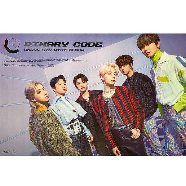 ONEUS - BINARY CODE OFFICIAL POSTER - CONCEPT 1