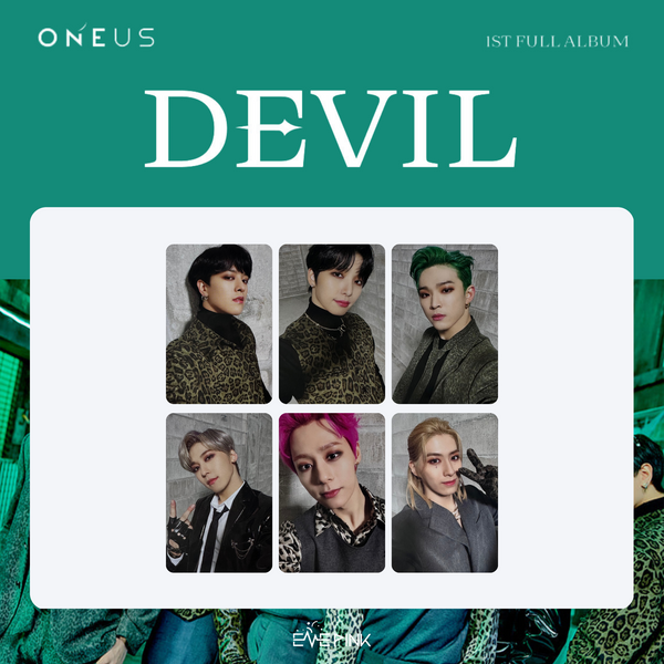 ONEUS (원어스) - [DEVIL] : OFFICIAL PHOTOCARD - VERSION A