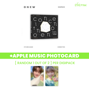 ONEW (온유) 4TH MINI ALBUM - [CONNECTION] (DIGIPACK VER. +EXCLUSIVE PHOTOCARD)