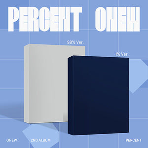 ONEW (온유) 2nd Album - [PERCENT] (Photobook Ver.)